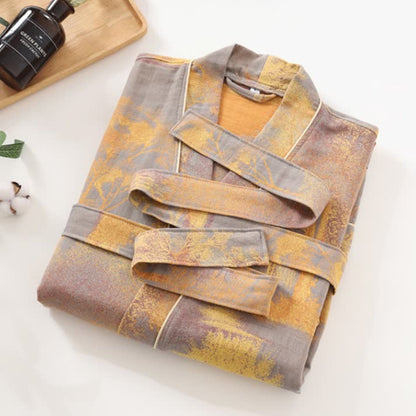 CozyWear | Soft Cotton Kimono Style Bathrobe