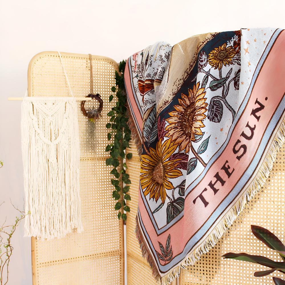 BohoSun | Sun Tapestry Blanket Bohemian Style