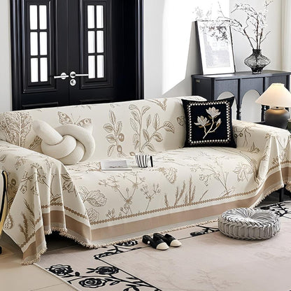 BotanicalCover | Elegant Sofa Slipcover