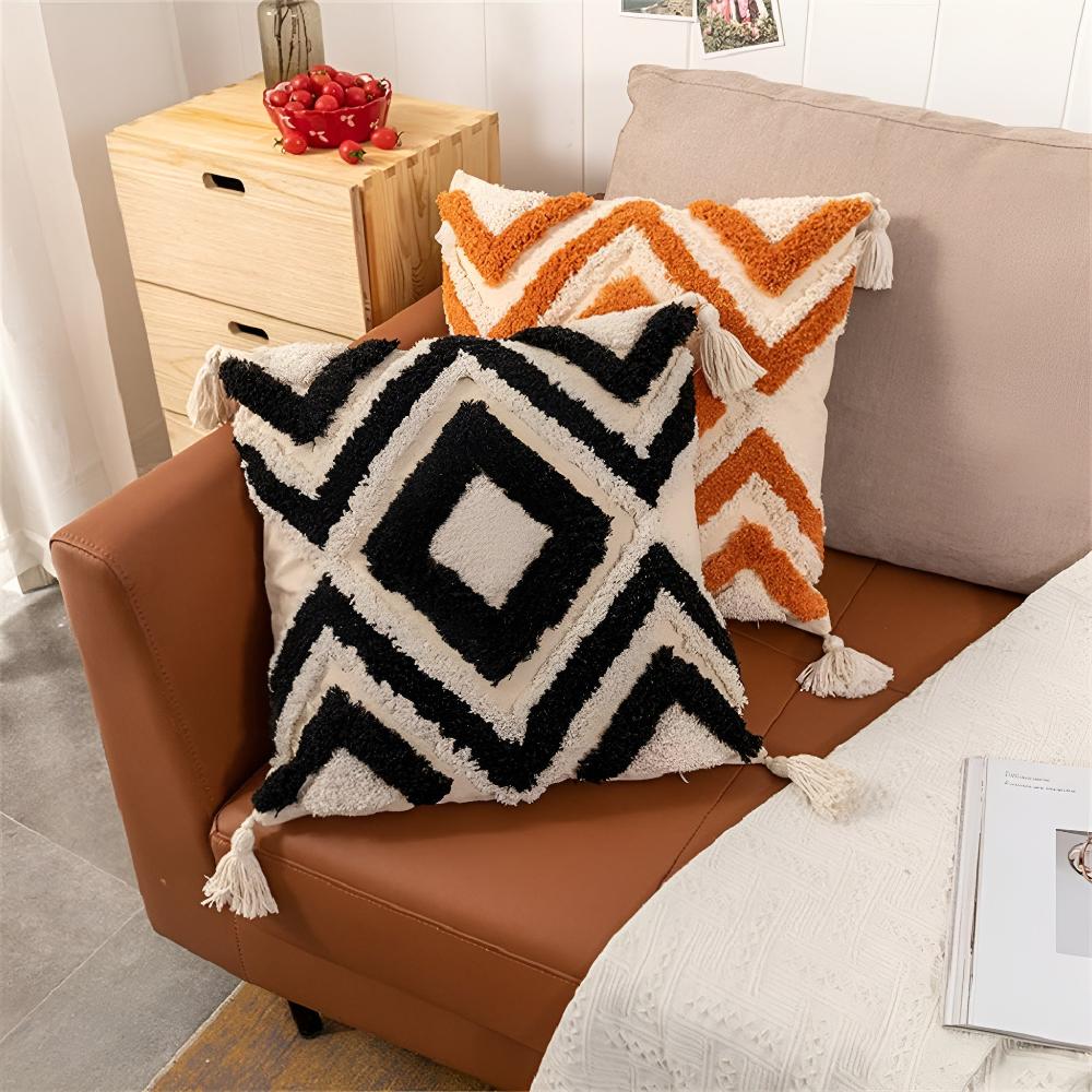 CasablancaHome | Tufted Cushion Cover