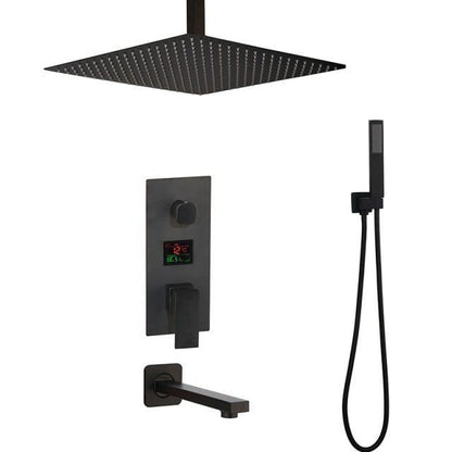 Belmont | Digital Shower Set - 3 Functions & LED Display Mixer Taps
