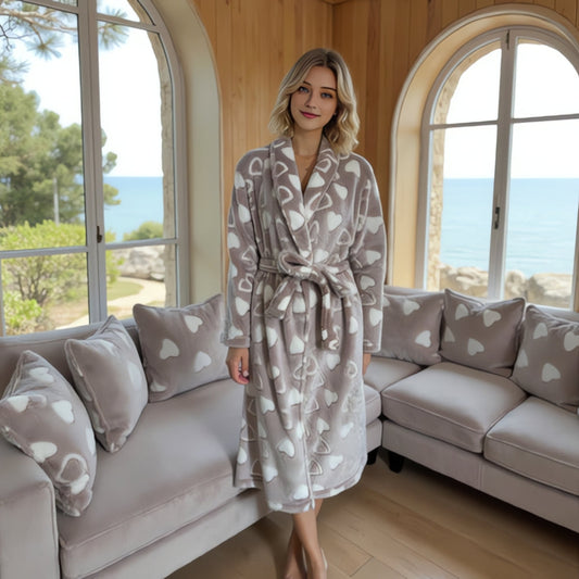 CozyWear | Plush Fleece Bathrobe