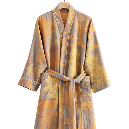 CozyWear | Soft Cotton Kimono Style Bathrobe