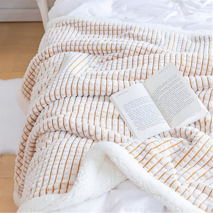 CozyHome | Warm Waffle Sherpa Blanket