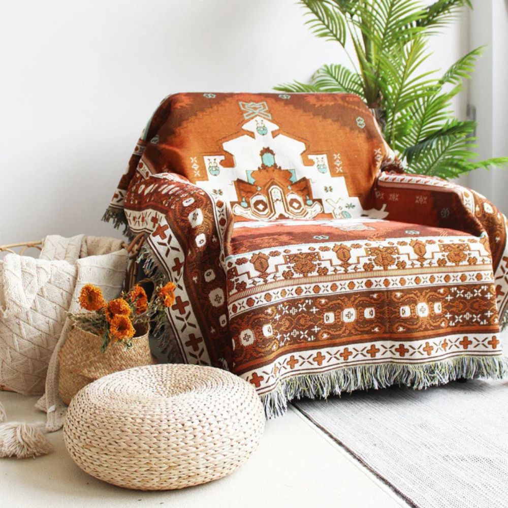 BohoHome | Boho Chic Patterned Throw Blanket