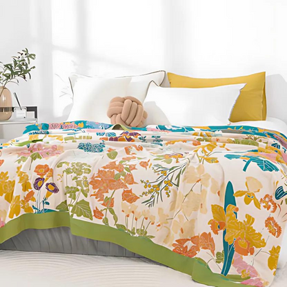 Blossom Bay | Breathable Cotton Coverlet