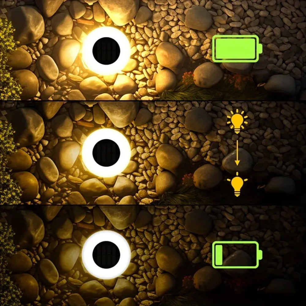 BrightPath | Solar LED Outdoor Pathway Lights 4 Pack