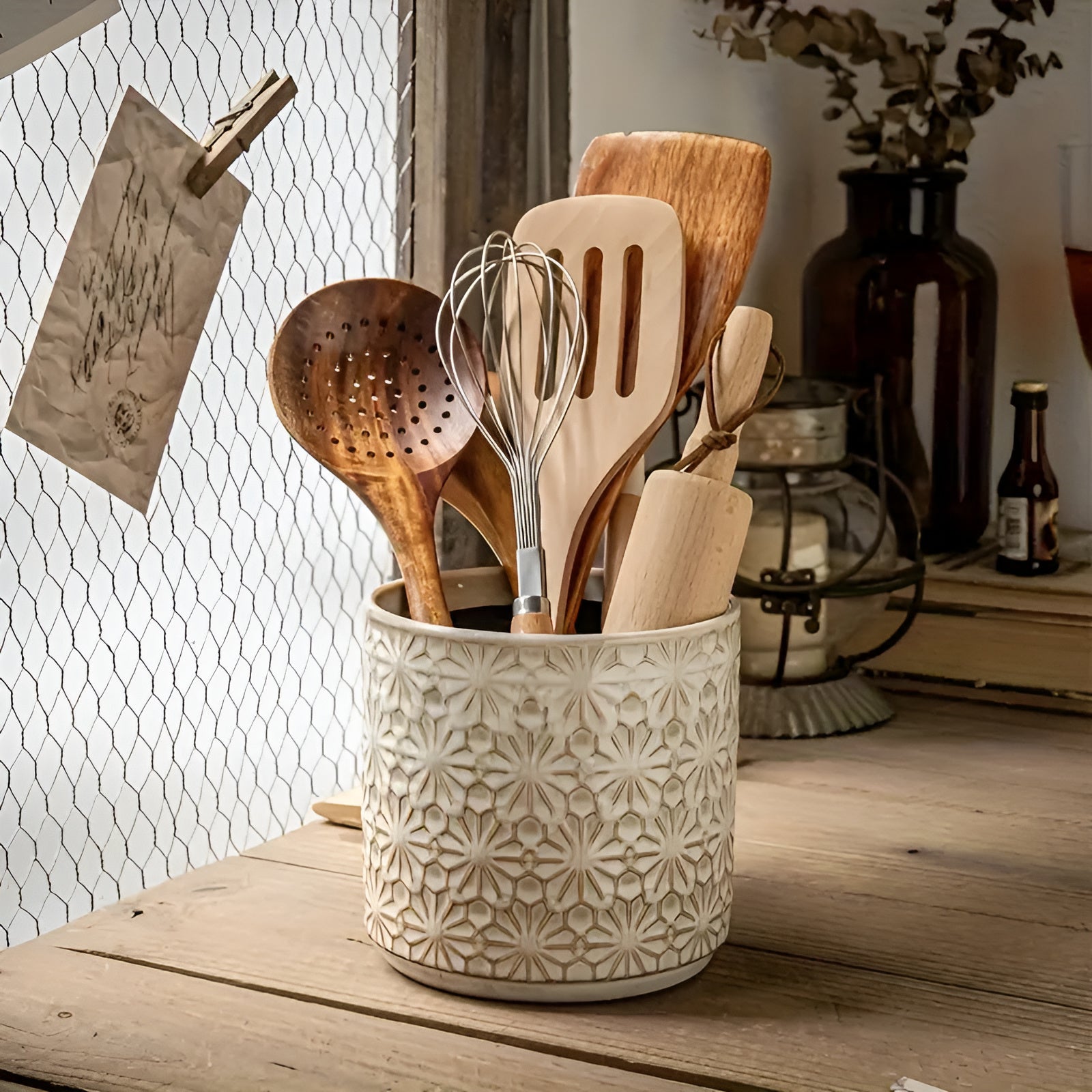 BloomCraft | Ceramic Utensil Holder