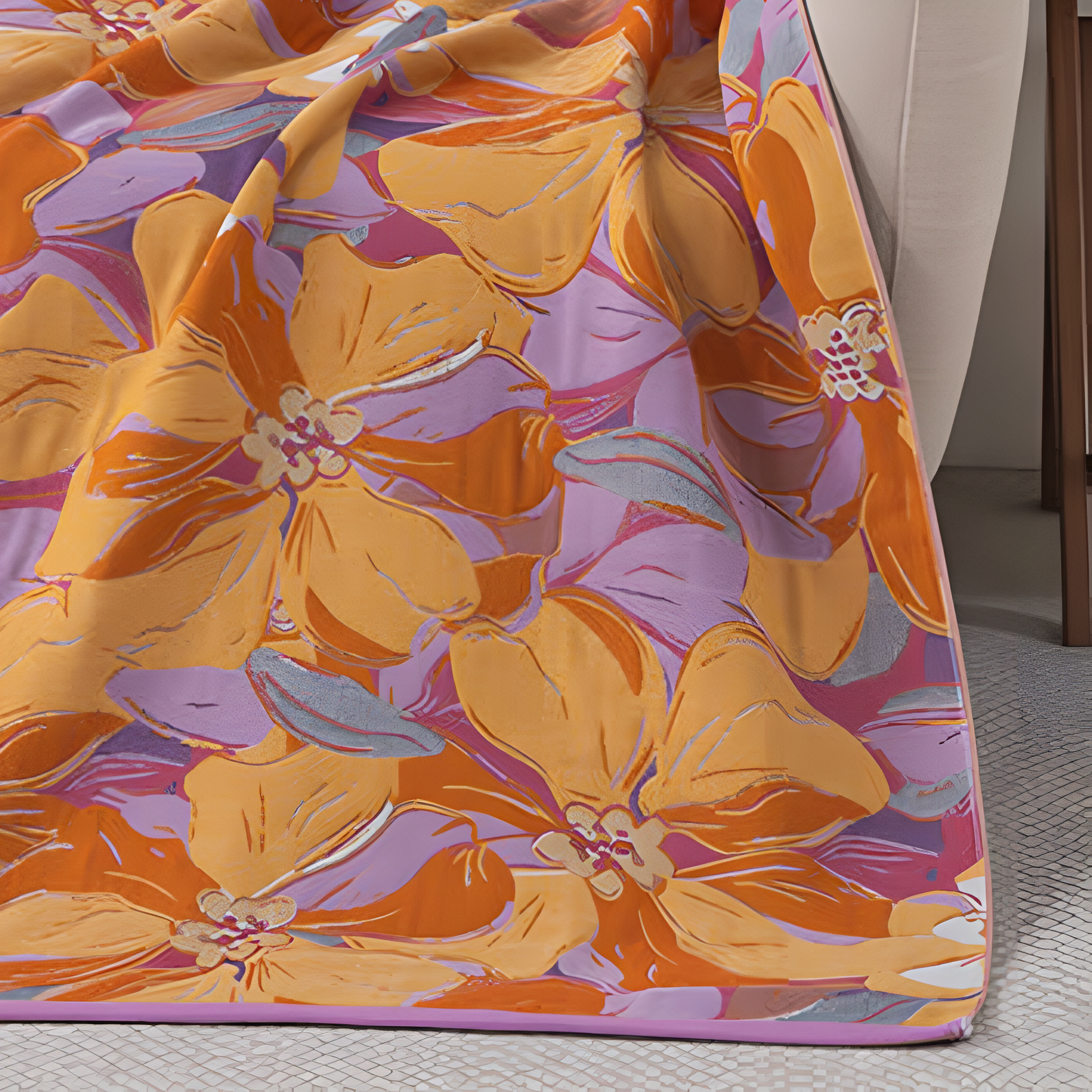 Blooming Beauty | Cotton Bath Towel