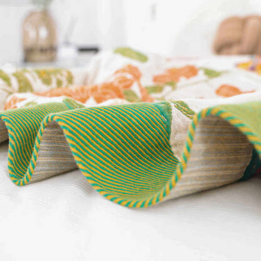 Blossom Bay | Breathable Cotton Coverlet