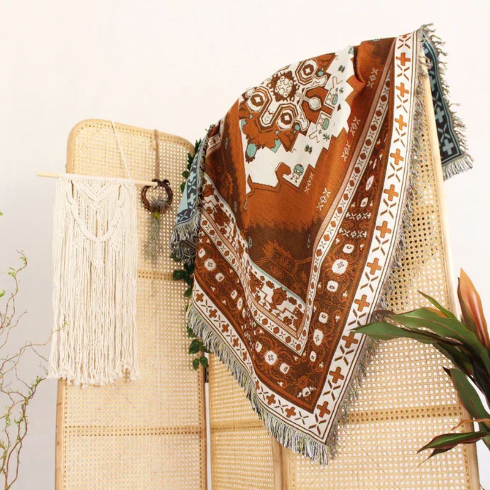 BohoHome | Boho Chic Patterned Throw Blanket