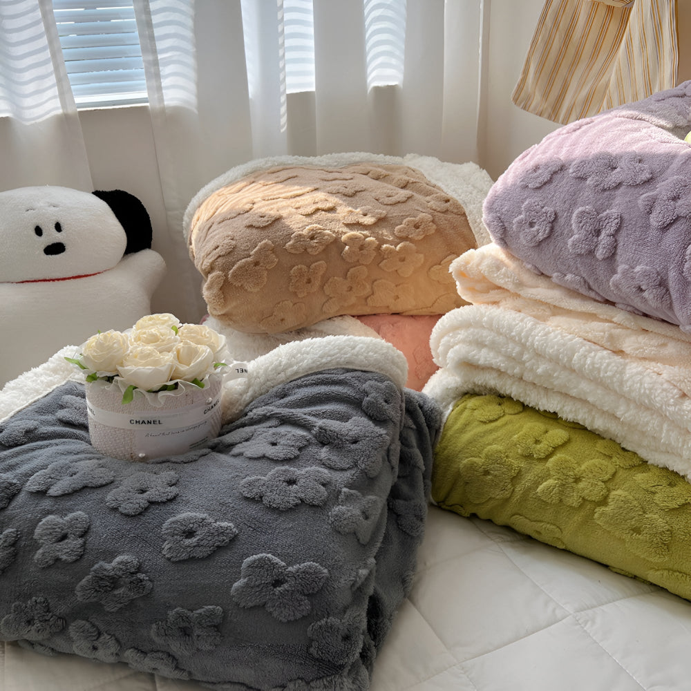 Cloud Flower | Snuggle Blanket For Cozy Comfort