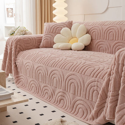 Celestial | Plush Sofa Cover for Living Room Furniture Protection