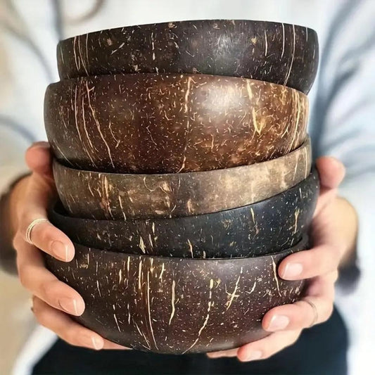 CocoCraft | Handcrafted Eco-Friendly Coconut Bowls Set