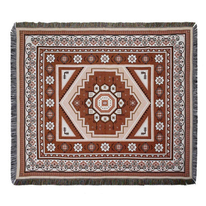Bohemian Mirage | Desert Throw Blanket