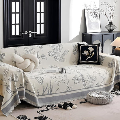 BotanicalCover | Elegant Sofa Slipcover