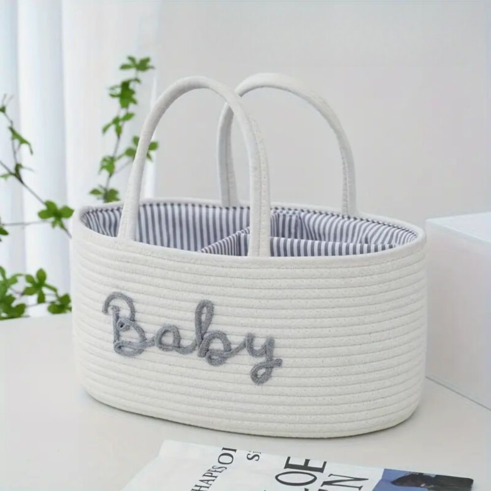 BabyNest | Cotton Rope Baby Caddy Organizer