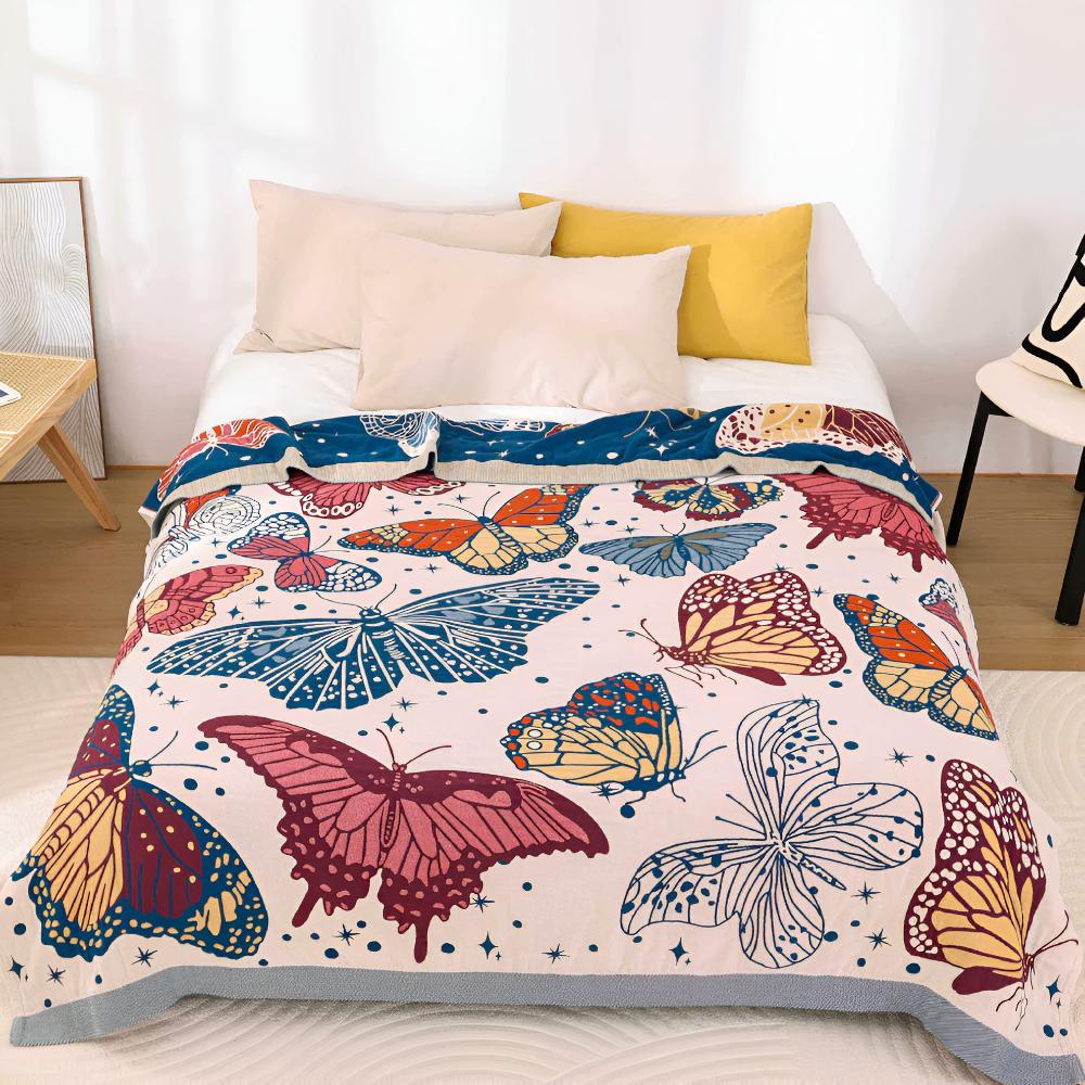 ButterflyDream | Soft Cotton Blanket For Kids And Adults