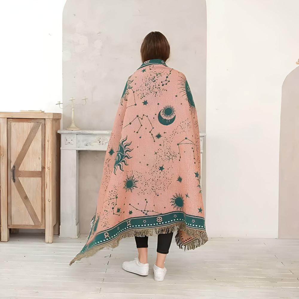 CelestialCo | Sun Moon Stars Celestial Blanket