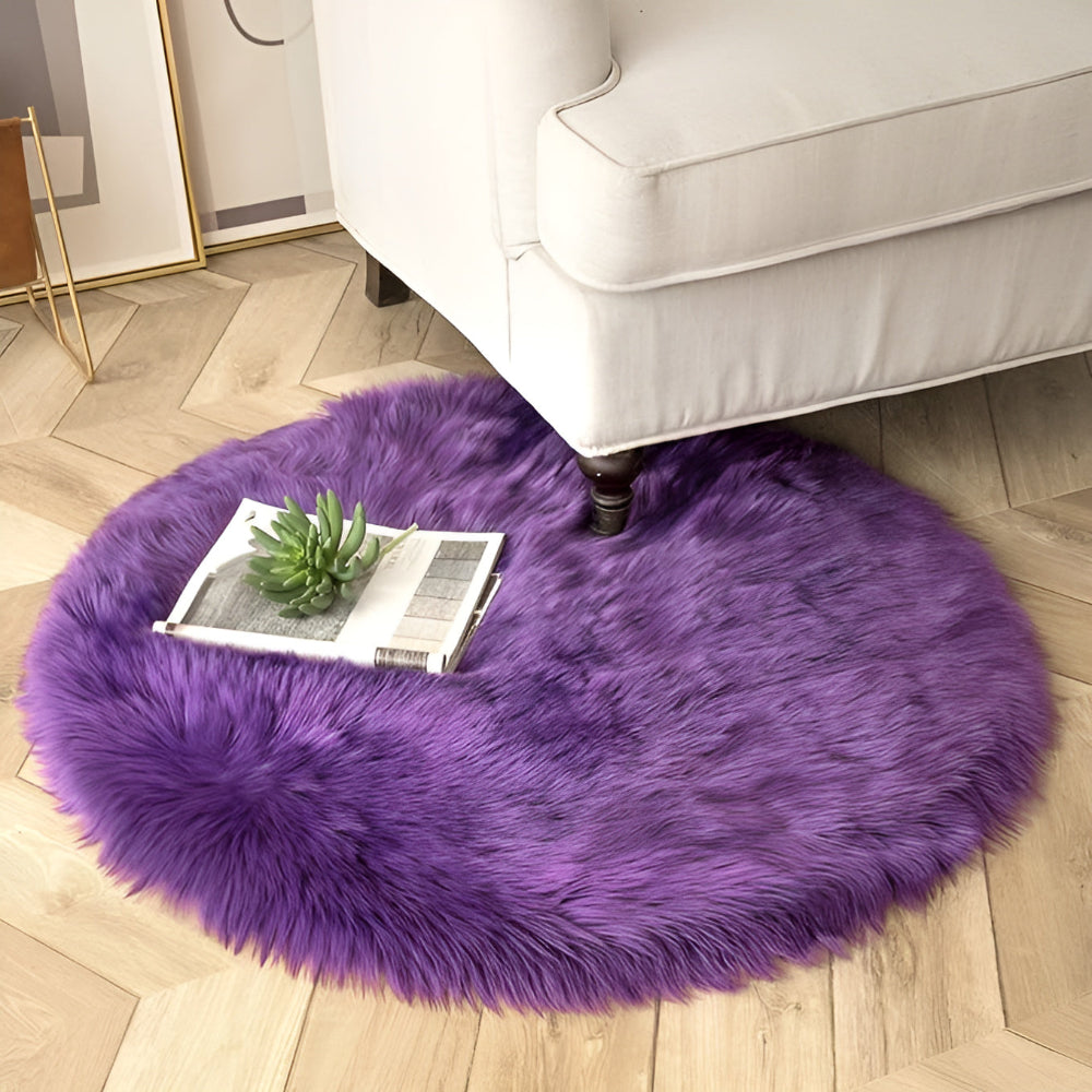 CozyHome | Round Cloud Soft Plush Rug