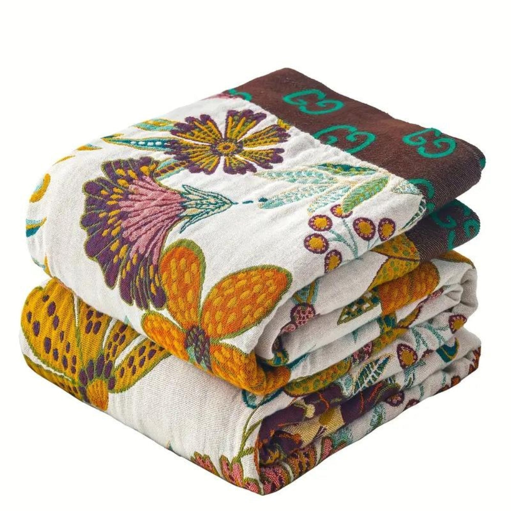 CharmCo | Floral Blanket Throw