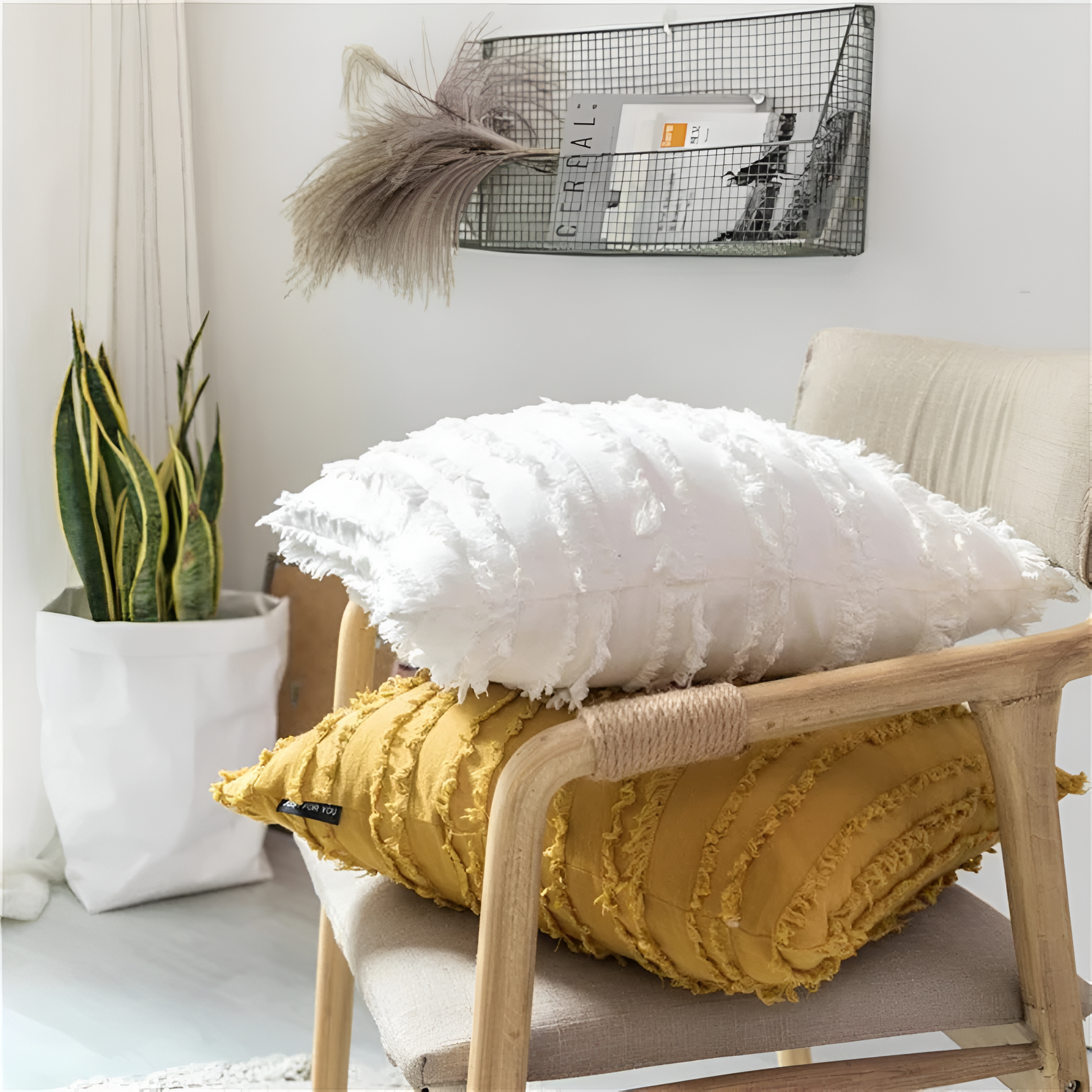 BohoHome | Bohemian Fringe Cushion Cover