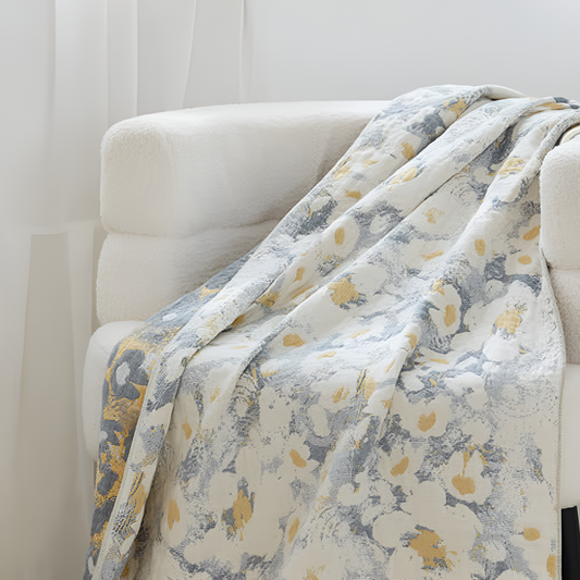 DelicateHome | Delicate Flower Pattern Bath Towel