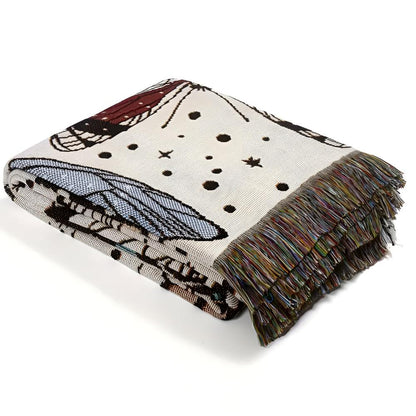 ButterflyGarden | Cozy Butterfly Garden Blanket For Home Decor