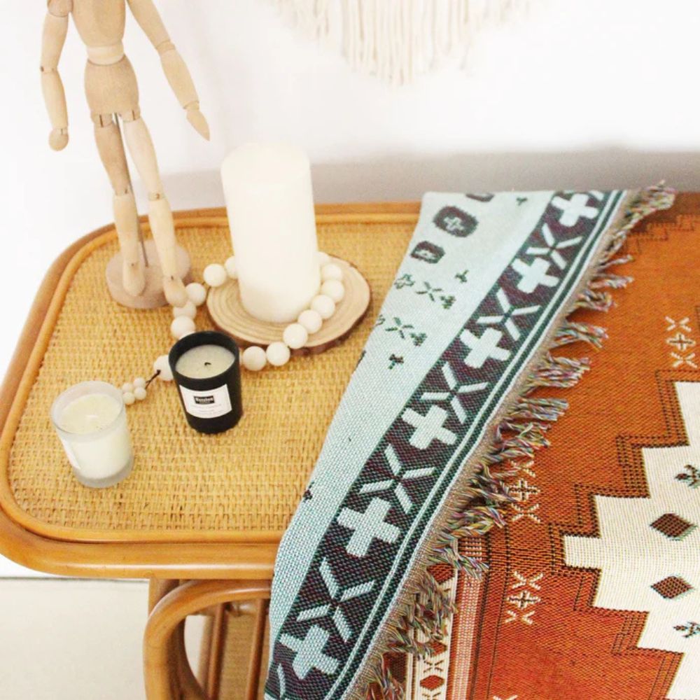 BohoHome | Boho Chic Patterned Throw Blanket