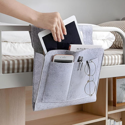 BedsideBuddy | All-in-One Bedside Organizer for Essentials Storage