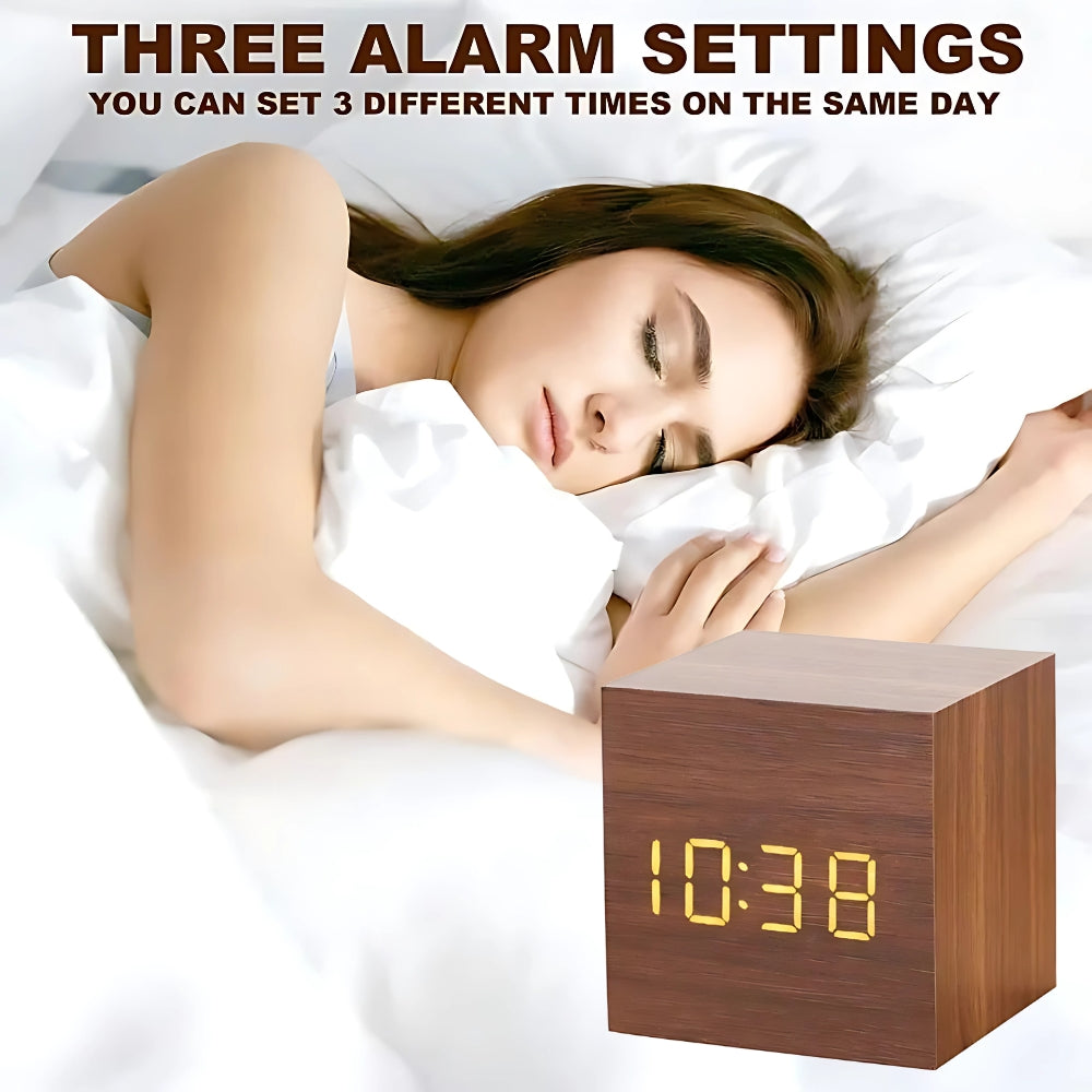 CubeTime | Modern LED Alarm Clock