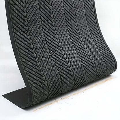 ChevronGuard | Chevron Ridges Non-Slip Door Mat