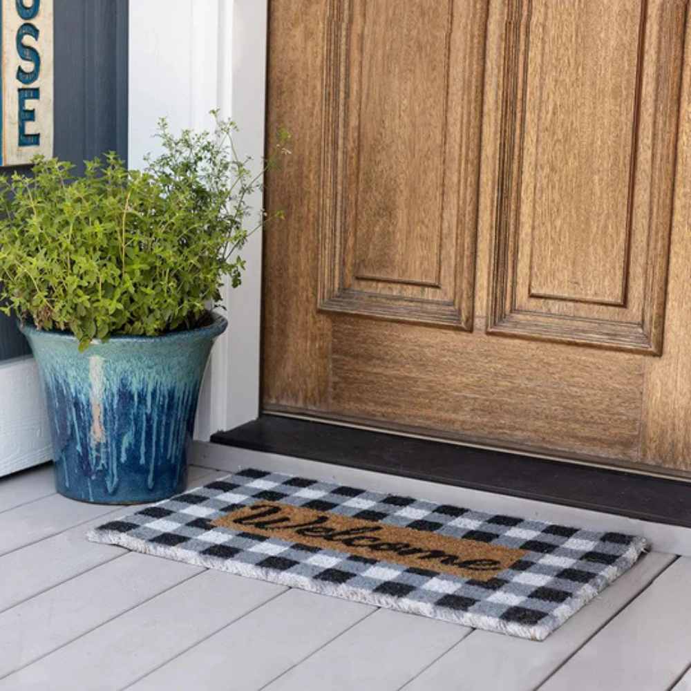 BuffaMat | Buffalo Plaid Welcome Door Mat