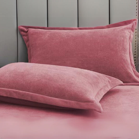 CozyNest | Fleece Comfort Pillow Covers