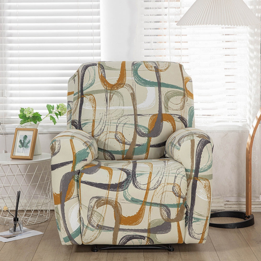 ComfyGuard | Abstract Recliner Sofa Cover