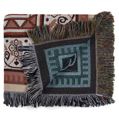 Bohemian Mirage | Desert Throw Blanket