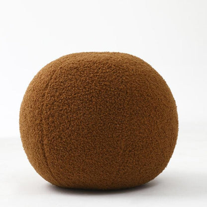 ComfyNest | Plush Ball Shaped Boucle Cushion