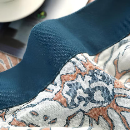 BotanicalBliss | Organic Cotton Blanket
