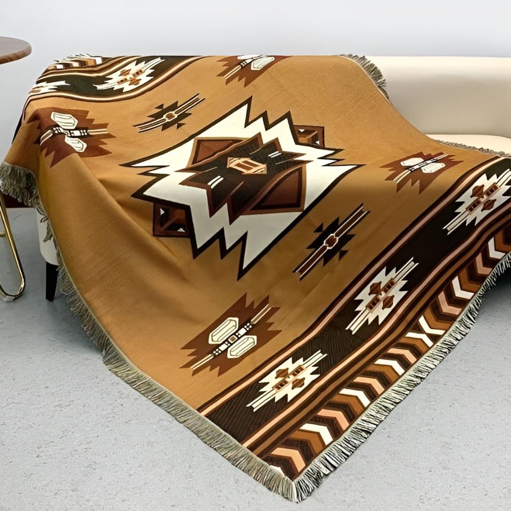 DesertBloom | Tapestry Picnic Blanket and Throw