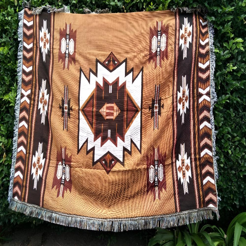 DesertBloom | Tapestry Picnic Blanket and Throw