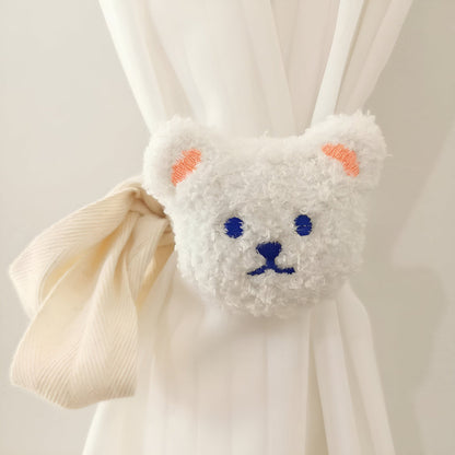 CuddleClasp | Teddy Bear Curtain Tiebacks Set