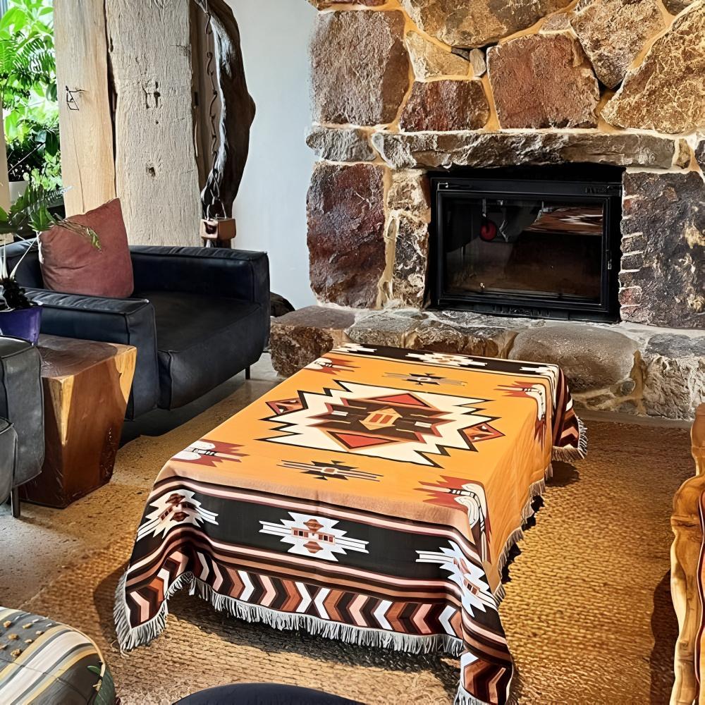 DesertBloom | Tapestry Picnic Blanket and Throw