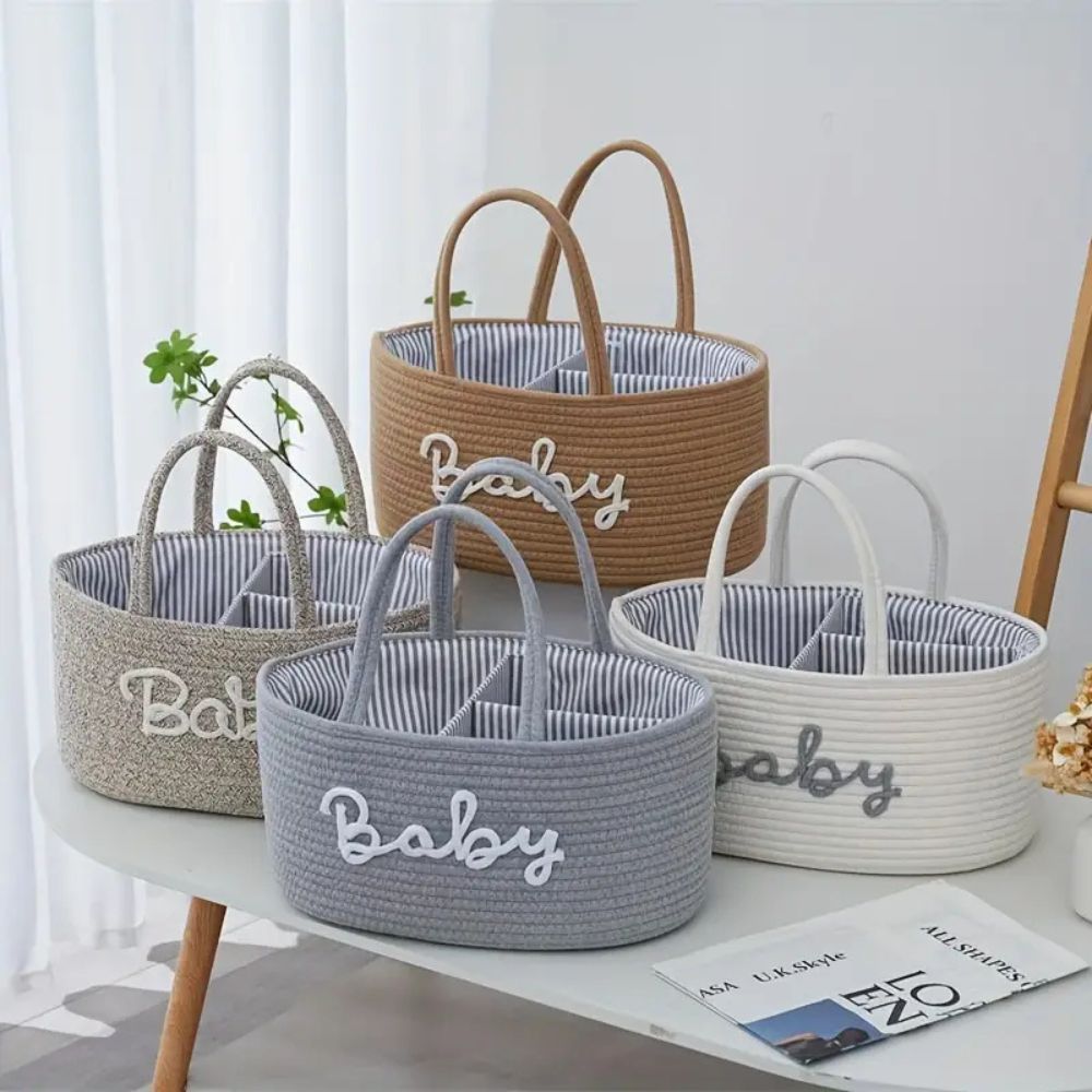 BabyNest | Cotton Rope Baby Caddy Organizer