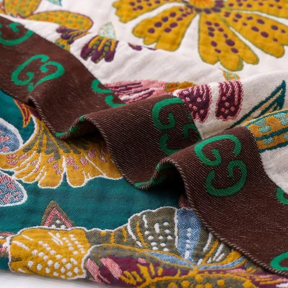 CharmCo | Floral Blanket Throw