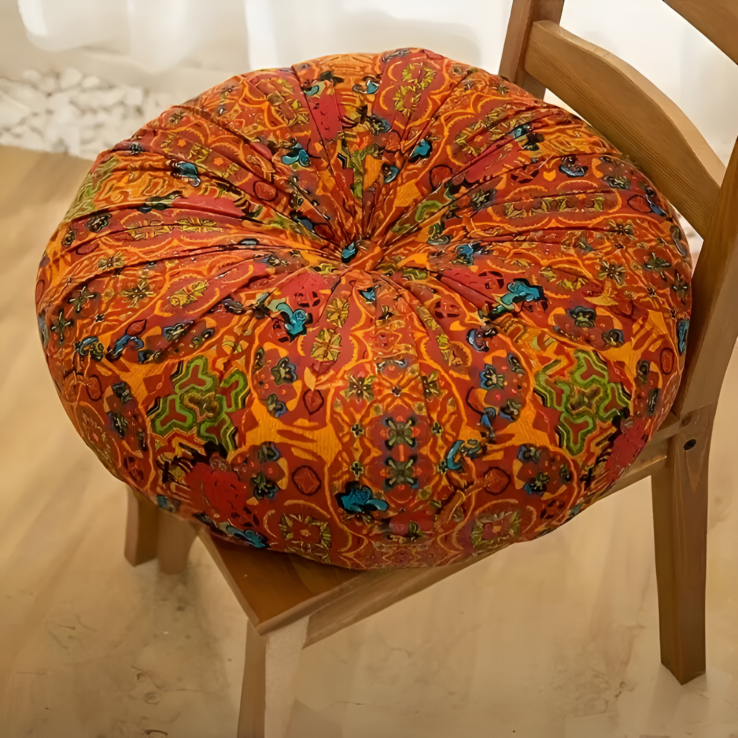 BohoNest | Bohemian Embroidered Floor Cushion