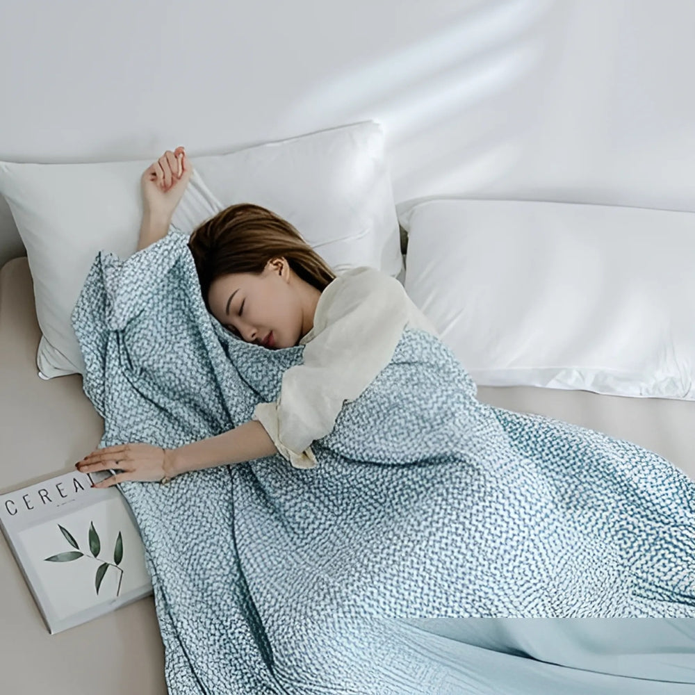 CozyMaze | Pure Cotton Blanket For Comfort And Warmth
