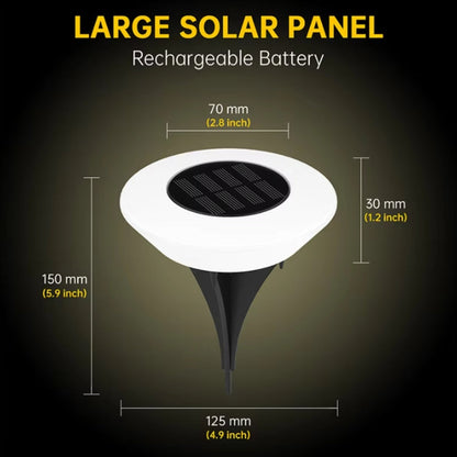 BrightPath | Solar LED Outdoor Pathway Lights 4 Pack