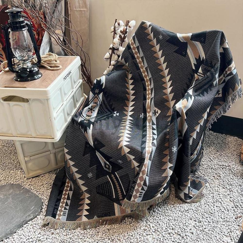 DesertBloom | Tapestry Picnic Blanket and Throw