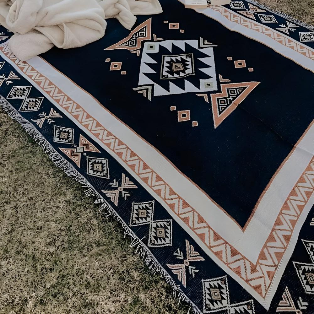 DesertBloom | Tapestry Picnic Blanket and Throw