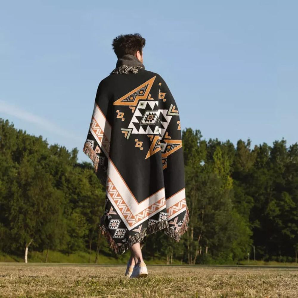 DesertBloom | Tapestry Picnic Blanket and Throw